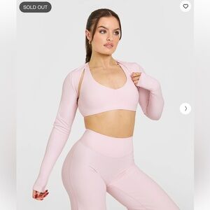 Oner Active Soft Motion Long Sleeve Shrug Ballet Pink Size S